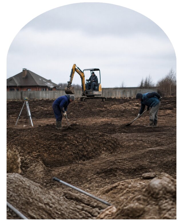 Геопластика и формирование рельефа участка в Энгельсе